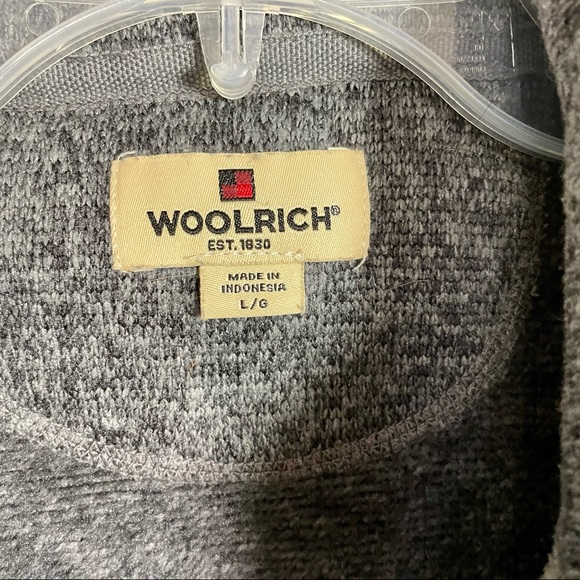 Woolrich 1/2 Zip Pull over Sweater - Picture 4 of 7